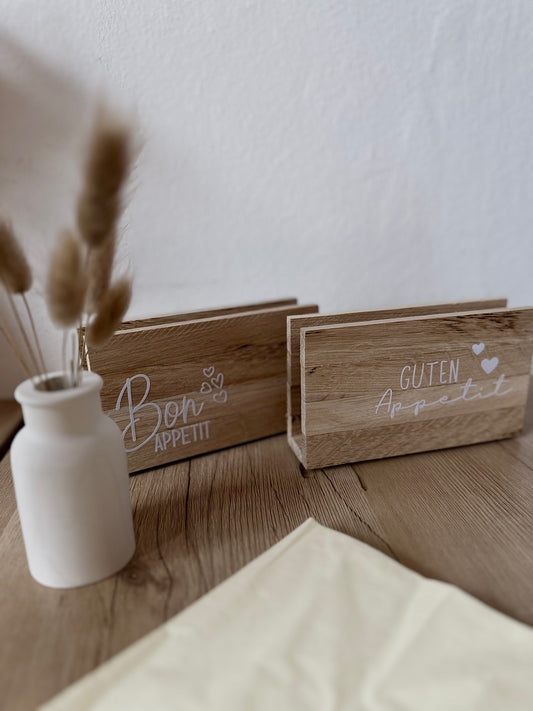 Serviettenhalter | Personalisiert