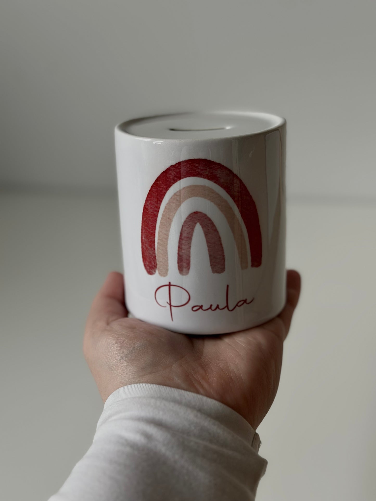 Spardose mit Personalisierung