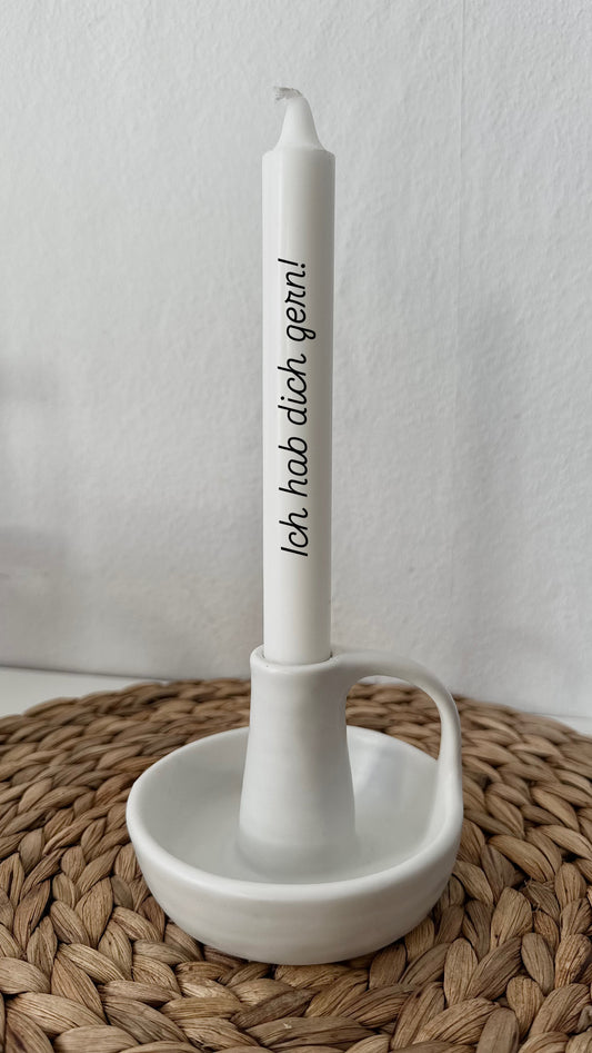 Stabkerze | Personalisiert