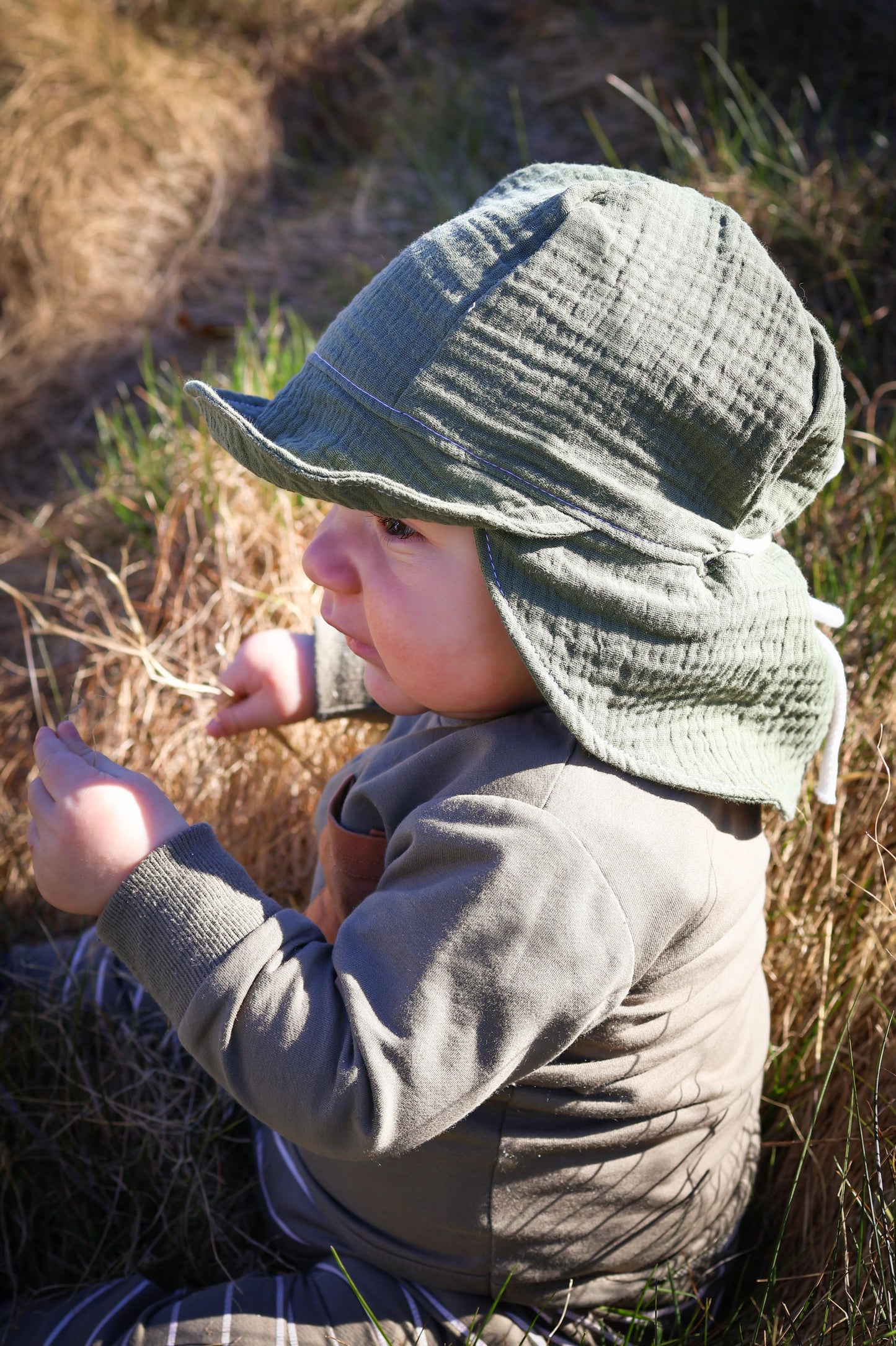 Sommerhut aus Musselin
