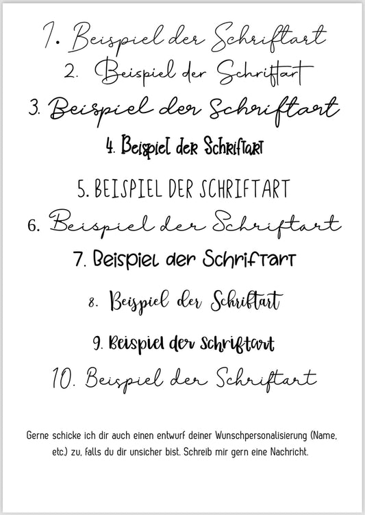 Serviettenhalter | Personalisiert