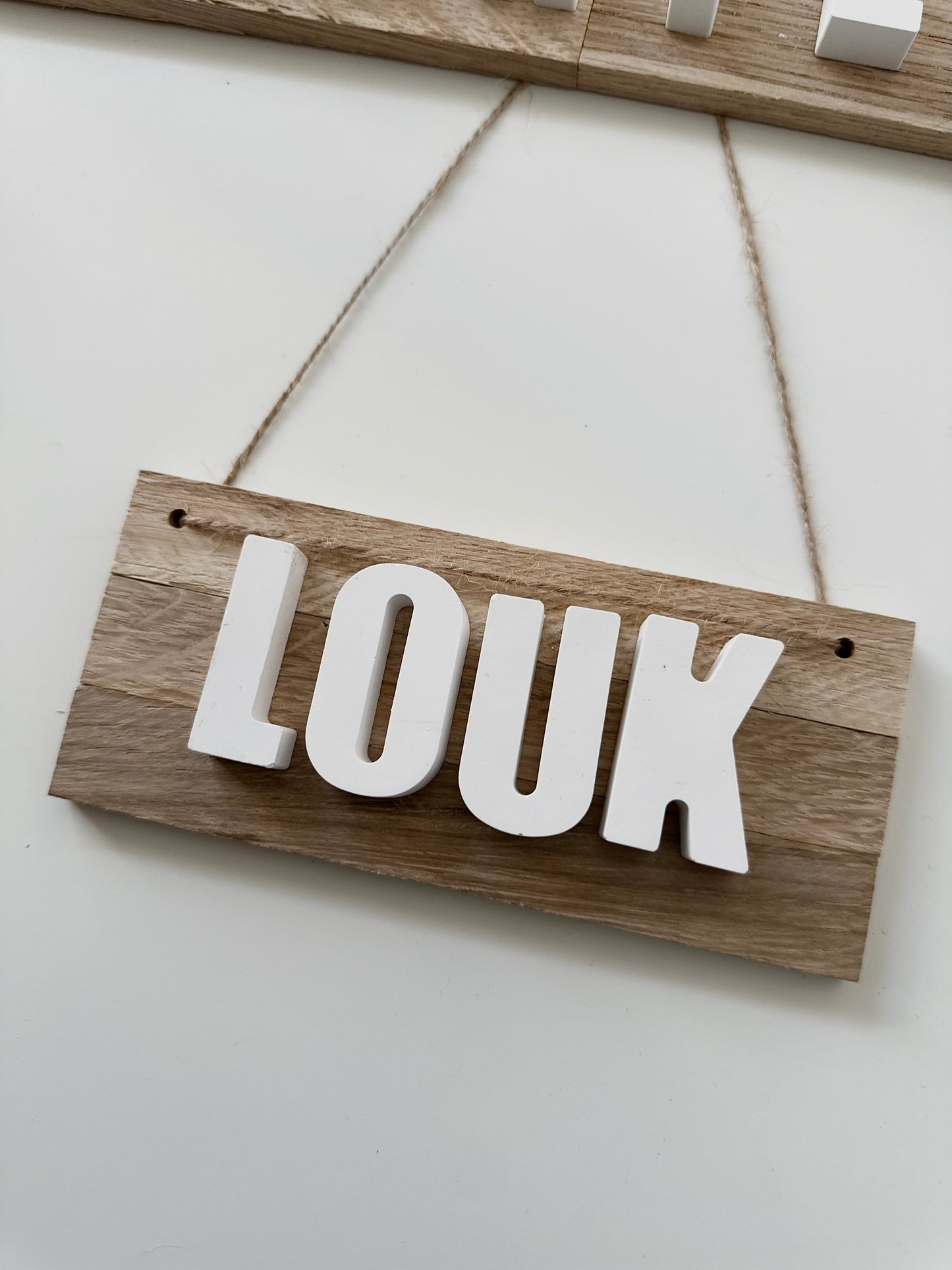 Türschild aus Holz | Personalisiert