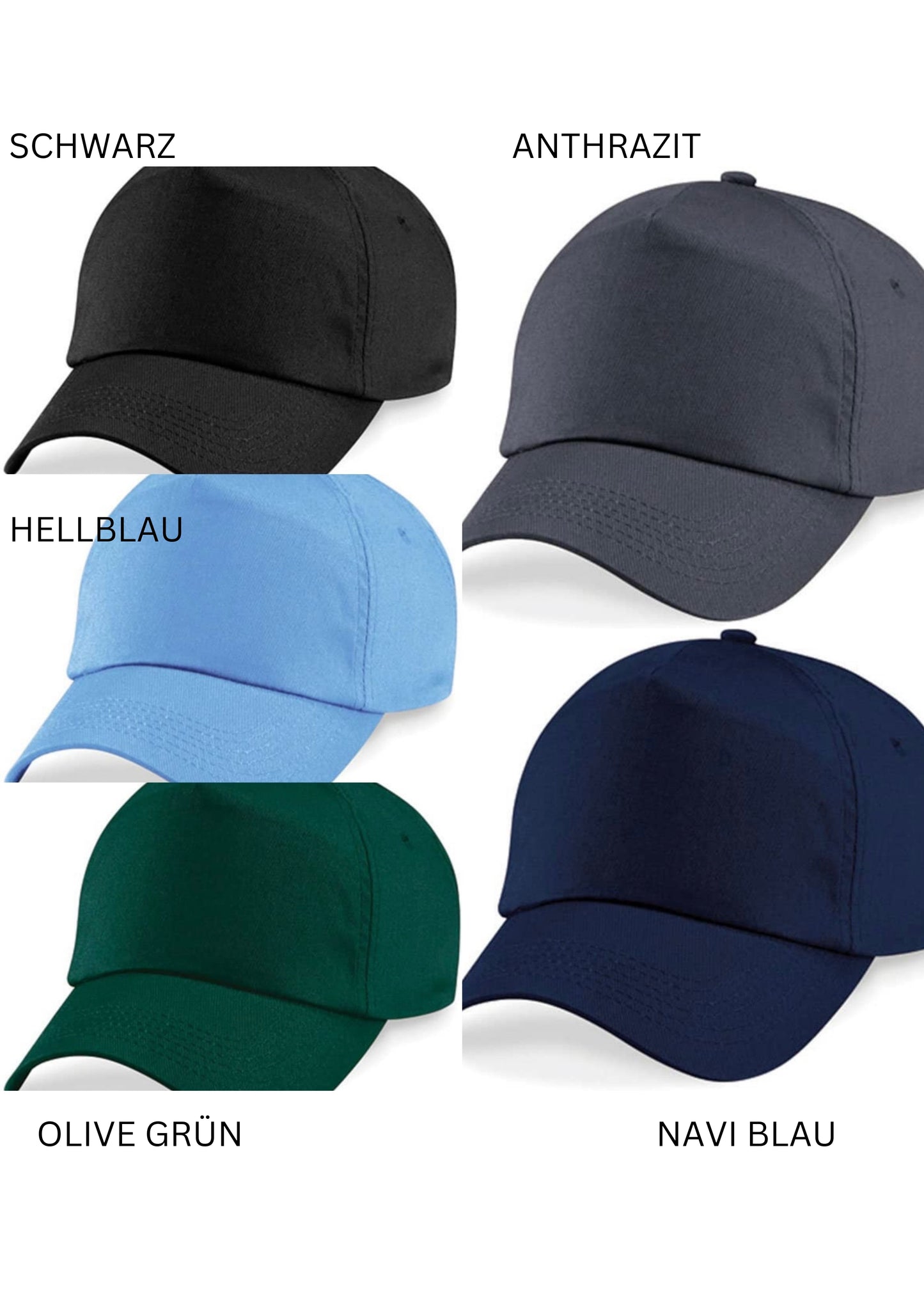 Basecap mit Wunschpersonalisierung