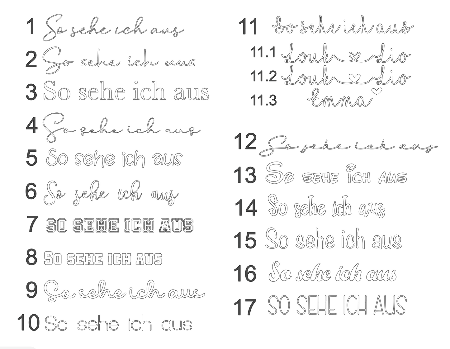 Acrylglas Schlüsselanhänger