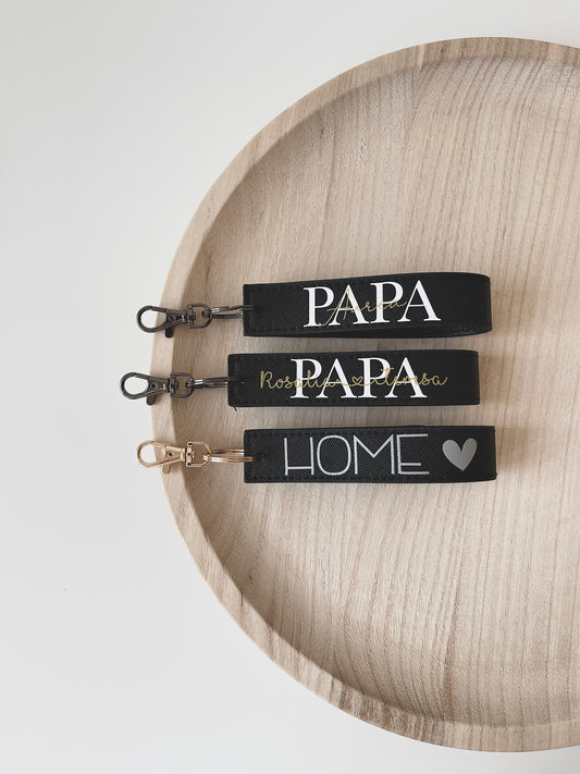 Schlüsselanhänger aus Kunstleder