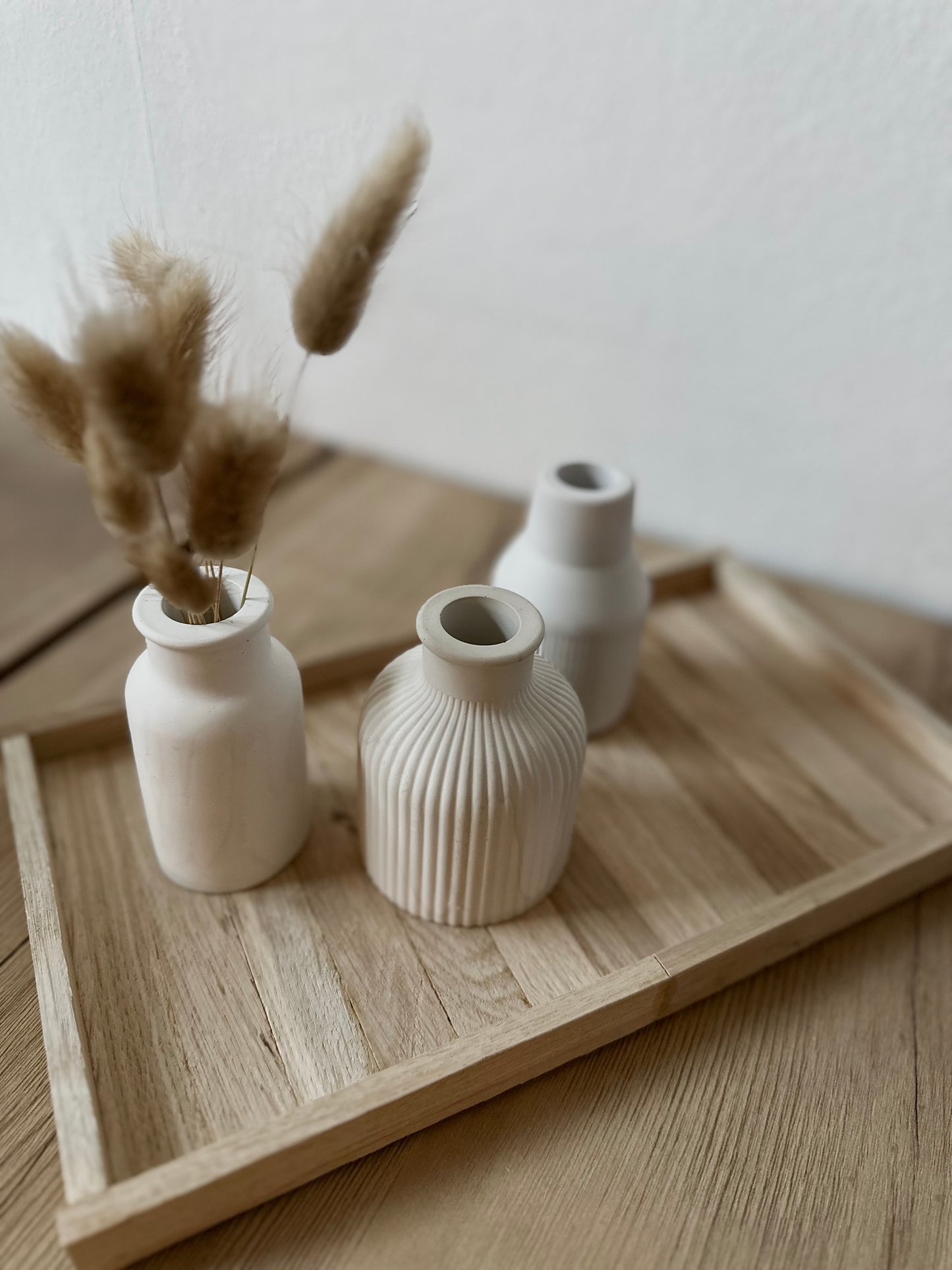 Dekoratives Holztablett