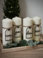 Adventsteller mit Kerzen