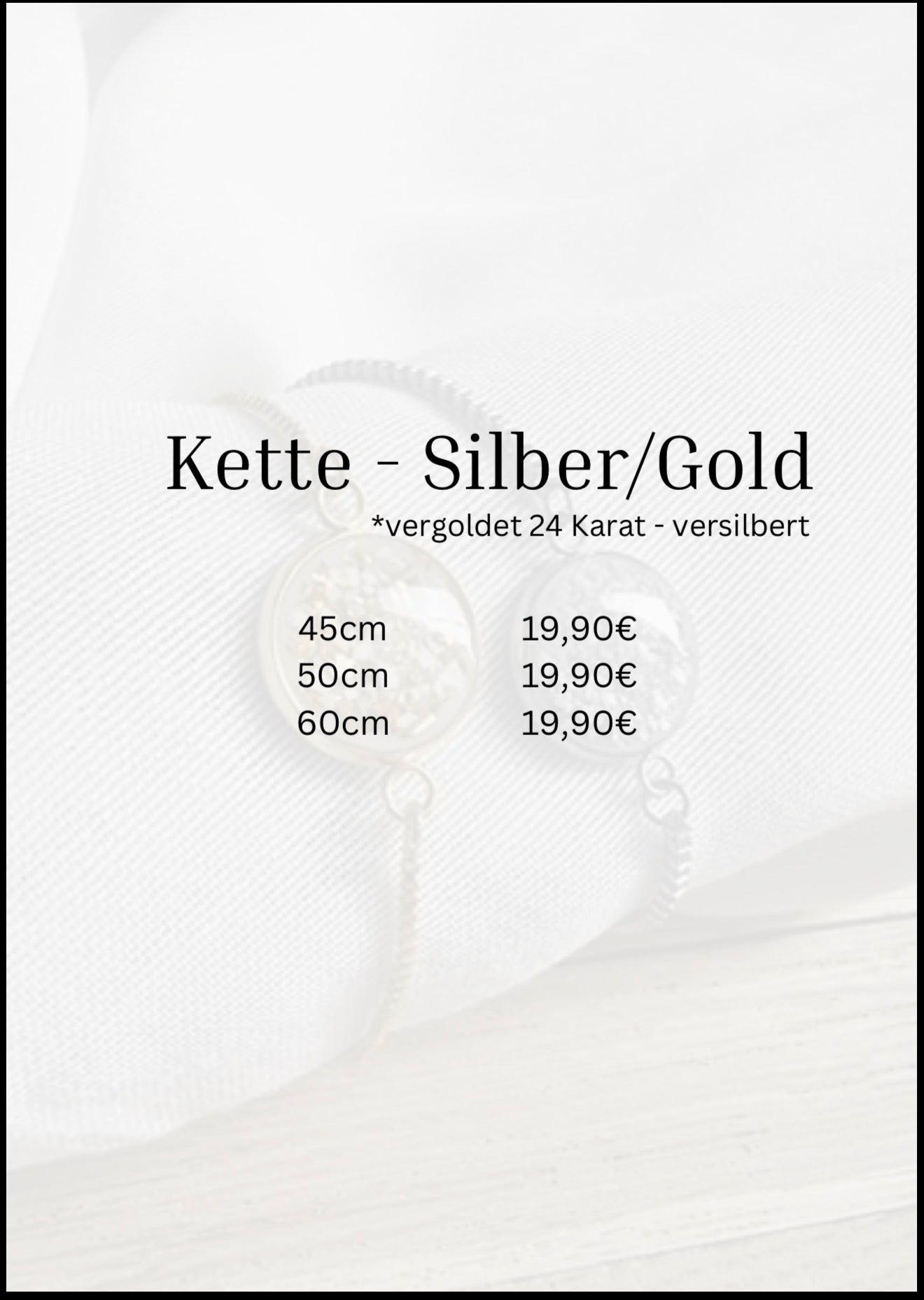 Schmuck aus der Asche verstorbener